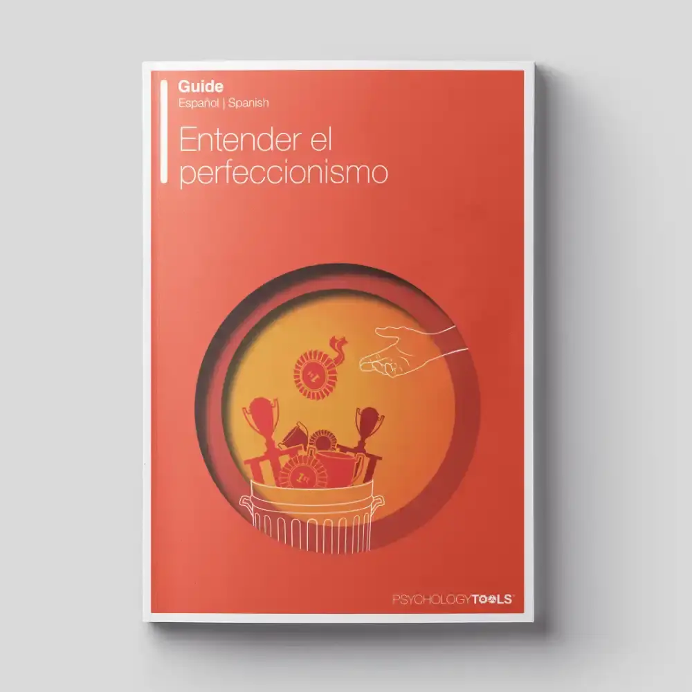 Psychology Tools resource Understanding Perfectionism guide Spanish translation