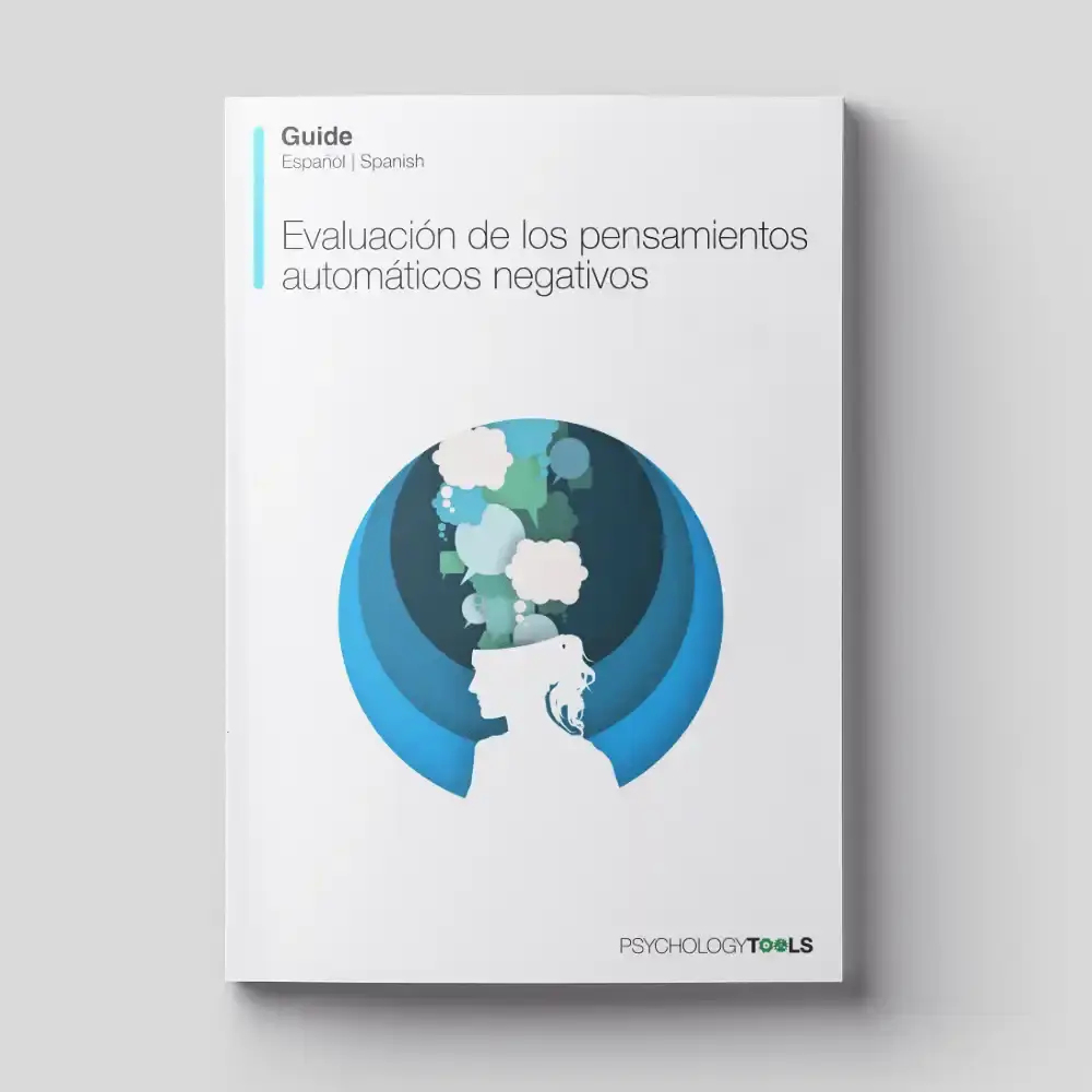 Psychology Tools resource Evaluating Automatic Thoughts guide Spanish translation