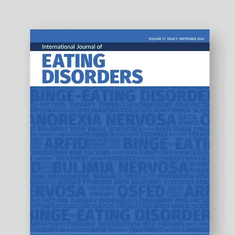 International Journal of Eating Disorders cover