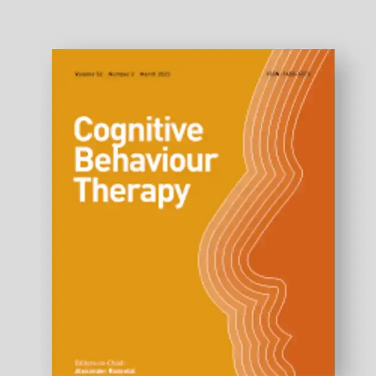 Cognitive Behaviour Therapy journal cover