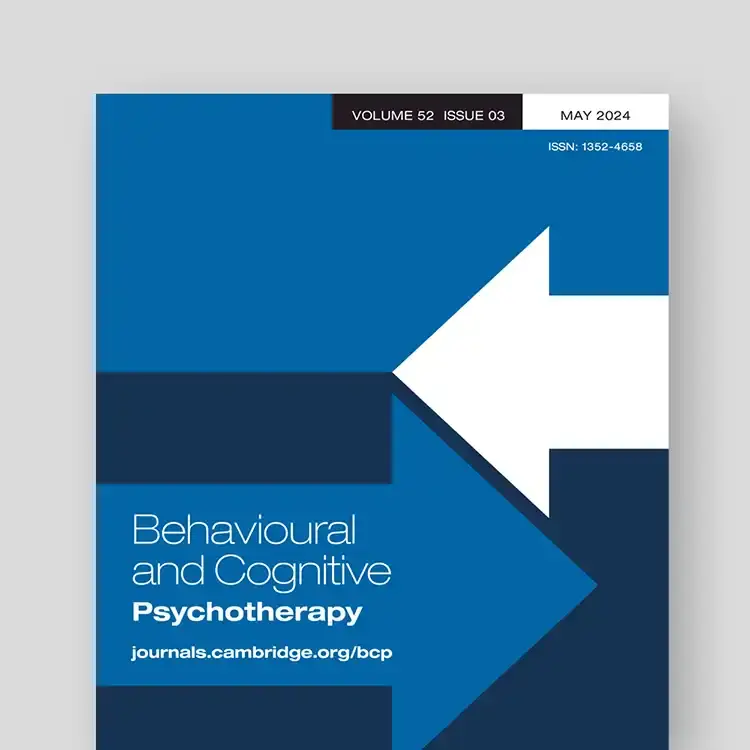 Behavioural and Cognitive Psychotherapy journal cover